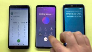 Real Incoming Mobile Calls Dexp BL155, Samsung Galaxy S9, BQ-5518G/ Outgoing Call/ Alarm Timer Call