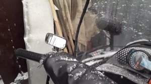 (Заходите под видео в описание) Начало установки двигателя к6а на снегоход тайга.