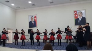 "Гамма-джаз" Е.Медведовский - "Violin" Ансамбль скрипачей школы №3 имени Саида Рустамова г. Сумгаит