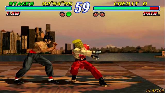 Tekken 2 Arcade Mode with Marshall Law смотреть онлайн