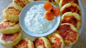 САМЫЕ ВКУСНЫЕ и НЕЖНЫЕ СЫРНИКИ с КУРАГОЙ! БЕЗ САХАРА И БЕЗ МАСЛА! ЛУЧШИЙ ПП РЕЦЕПТ! ЕШЬ И ХУДЕЙ!