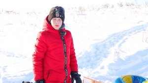 Випчик и КикФлип Зимой с Трамплина ! Спрятал Самокат в Снегу