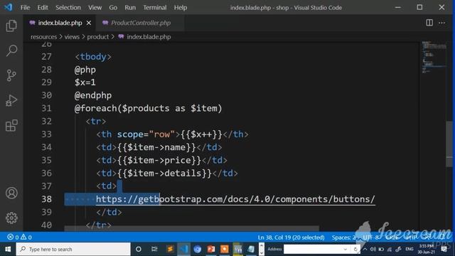 Laravel 8 Tutorial | Laravel 8 From Scratch | Full Laravel 8 Course | Laravel For Beginners #015 смотреть онлайн