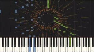 RUSH E  VS FNF VOX Hard Piano Tutorial