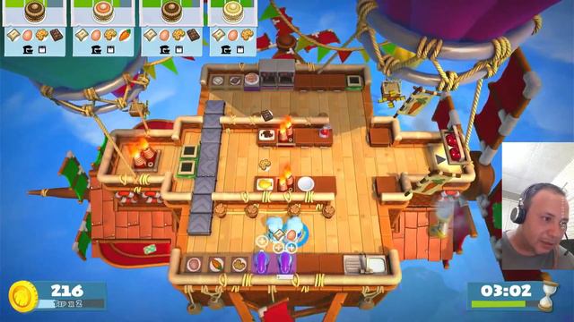 PC GAMING - Overcooked 2 - Ghost Town Games Ltd. - 2018 - Jugando LIVE - Parte 4 FINAL