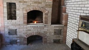 Уличная печь своими руками. Всё из Лего-Кирпича!