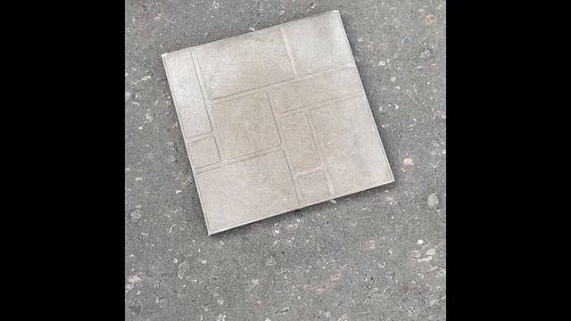 Испытание автомобилем полимерпесчаной плитки "ЭКОГУМ"