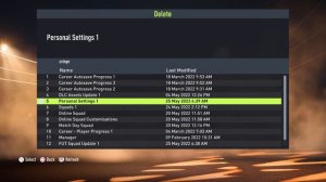 FIFA 22: How To Delete Game Saves (Career Mode, Tournaments, Manager Career,  Team Sheets)