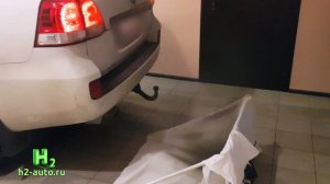 Водородная очистка двигателя автомобиля Toyota Land Cruiser 200