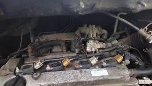 Решение проблемы дёрганья Toyota noah, AZR60