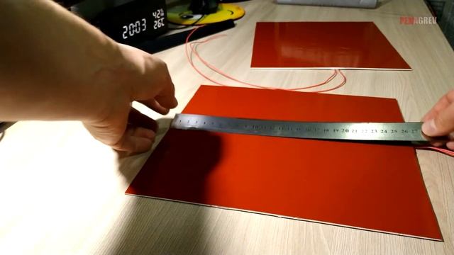 Гибкие греющие пластины 270х250 мм, 500 Вт. смотреть онлайн