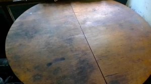Реставрация круглого стола(1часть)