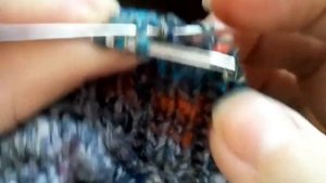 закрытие петель планки иглой