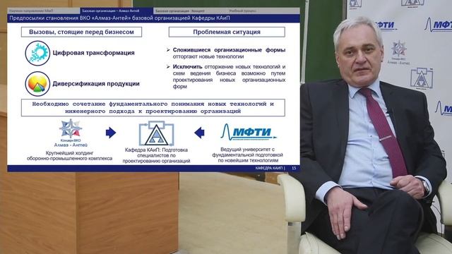 Кафедры ФПМИ | Презентация кафедры концептуального анализа и проектирования смотреть онлайн
