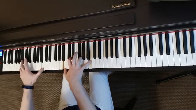 "Питерские едут в Москву" (Павел Пламенев) - piano cover смотреть онлайн