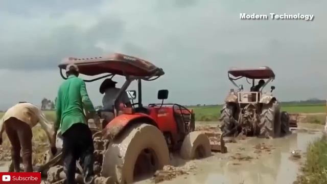 Тракторы застряли в грязи - ЛУЧШИЙ сборник