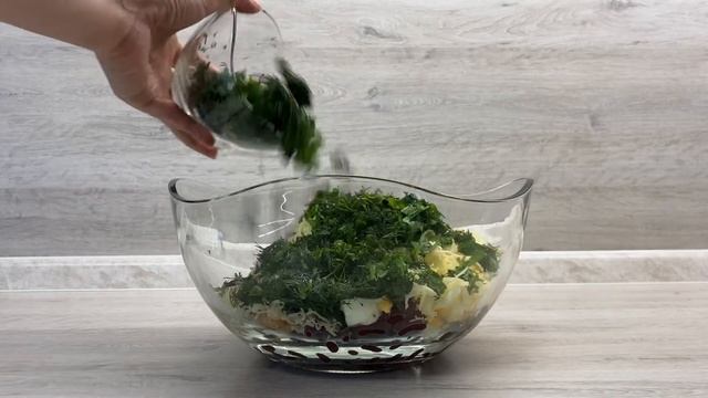 САЛАТ с ФАСОЛЬЮ такой вы ещё не ели!//ПОШАГОВЫЙ рецепт из консервированной ФАСОЛИ.