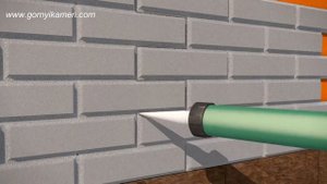 Фасадная панель из бетона, монтаж на шурупы