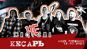 НЕсистема - Кесарь LIVE (бар "Петрович" 12.03.2023)