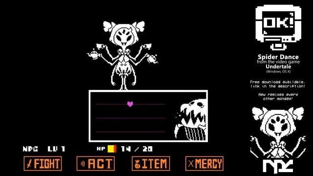 NPC - Spider Dance (Undertale Remix) смотреть онлайн