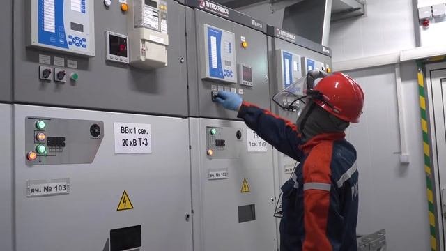 Второй этап строительства электроподстанции 