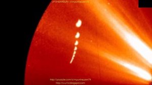 UFOs activity and Anomalies in solar space for August 2022 (НЛО возле Солнца)