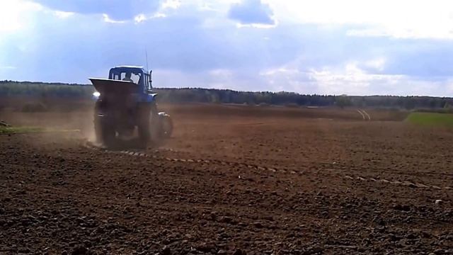 ♘㋡★Внесение удобрений / Fertilizing before sowing spring crops/Nawożenie. смотреть онлайн