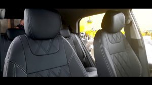 Чехлы на Hyundai Creta из экокожи премиум-класса