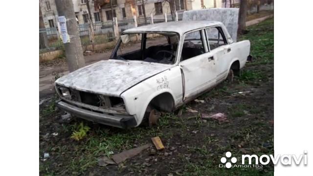 Брошенные машины в городе, часть 4