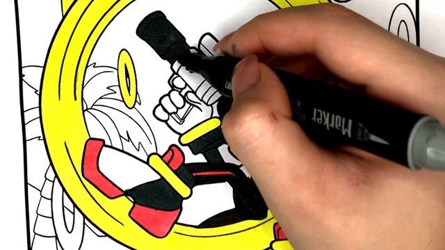 Haw to draw Shadow Sonic  Shadow coloring page  Tobu  Itro - Sunburst NCS Release