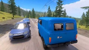 GTA 4 Car Crashes - Crash Testing Real Car Mods Ep.9