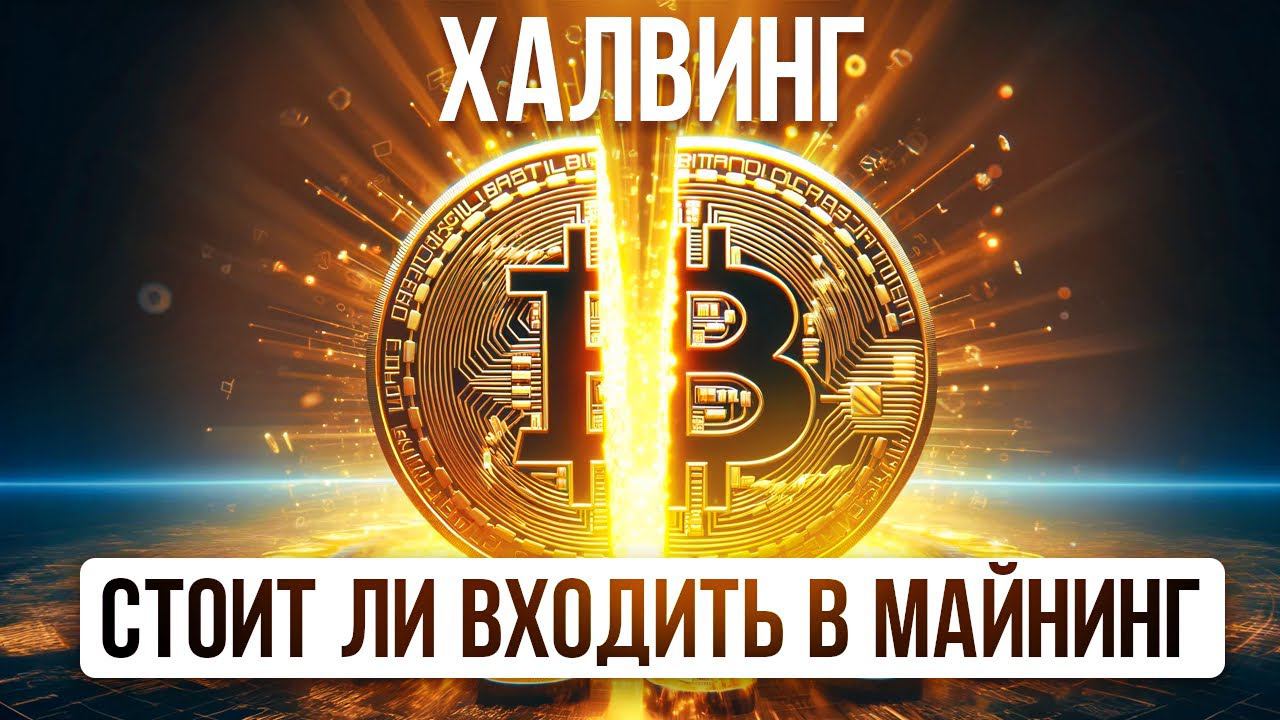 ХАЛВИНГ BTC совсем близко. Стоит ли сейчас входить в майнинг? Что ждет рынок криптовалют?