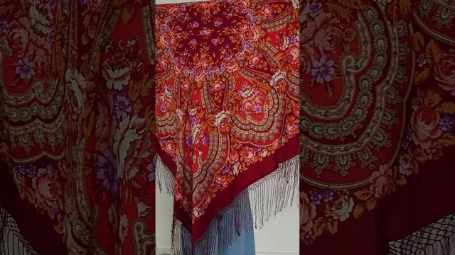 Волшебный танец Финифти! Pavlovo Posad Shawl