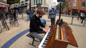 I played JOTARO'S THEME (JoJo) on piano in public