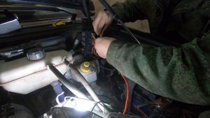 УАЗ Патриот ремонт монтажного блока под капотом.