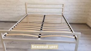 Кровать в стиле лофт