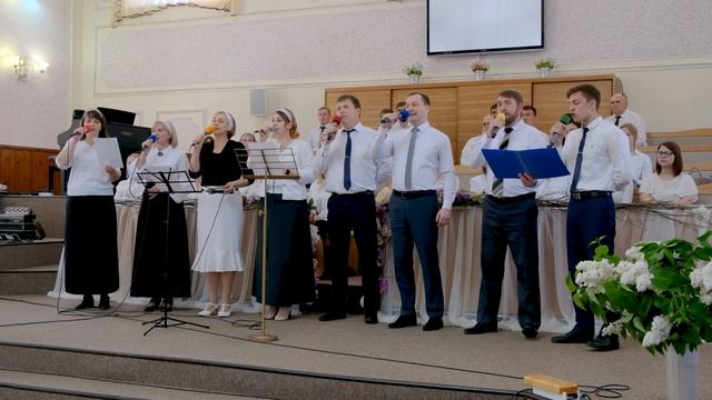 Возрадуйтесь же люди, Христос воскрес | Арфы золотые смотреть онлайн