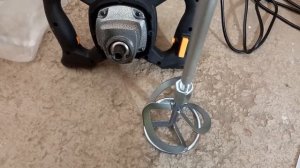 Строительный миксер DEKO DKM1600W. Анбоксинг и краткий обзор.