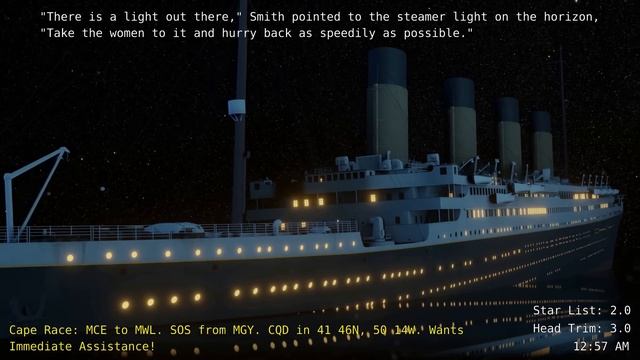 RMS Titanic Real Time Sinking Remastered смотреть онлайн