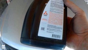 Замена масла в заднем мосту Mitsubishi Outlander