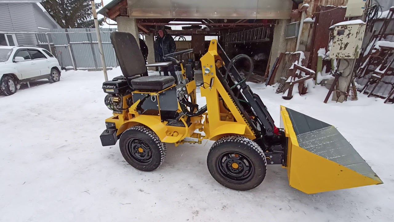 Отправка и погрузка МИНИ ПОГРУЗЧИКА клиенту смотреть онлайн