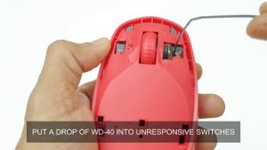 Logitech M190 Mouse - Switch and Scroll Fix/Repair