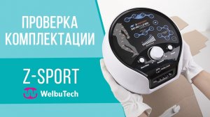 Распаковка массажёра  Welbutech Z-Sport | Проверка комплектации