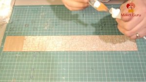 Уроки макетирования. Изготовление каменной кладки для стен макета, диорамы, желе.mp4