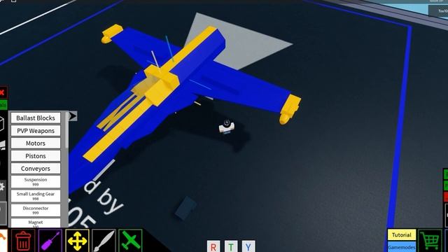 Plane Crazy  BLUE ANGELS PLANE Tutorial Roblox