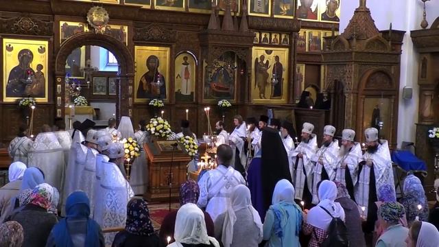 Слово митрополита Арсения и панихида в 40-й день по преставлении архимандрита Серафима 09.09.2020 г.