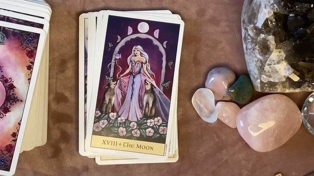 Top 3 tarot decks! #3 Crystal Visions Tarot - review and flip-through #tarotcards #flipthrough