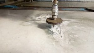 Гидроабразивная резка керамогранита 10 мм