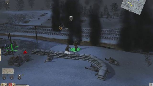 Men of War: AS2. Совместная игра "Замкнуть кольцо" (кампания ВТВ: Штрафбат) смотреть онлайн