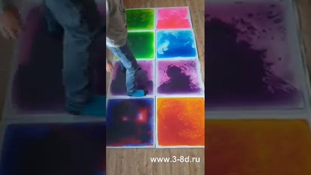 Живая плитка для пола